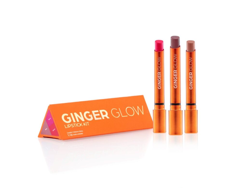 Embalagem dos Batons Stick - Ginger Glow da Mari Maria Makeup