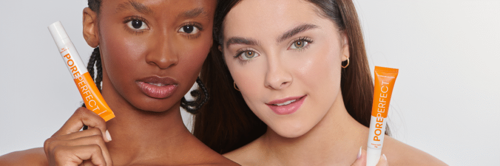 Com o Pore Perfect, você conquista uma pele lisinha, sequinha e pronta para qualquer make, usando apenas um produto.