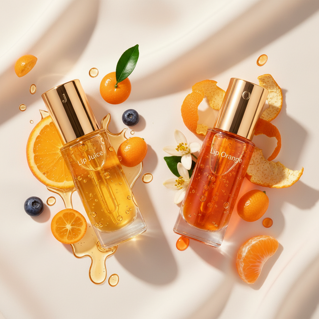 Lip Juice vs Lip Orange: comparação de Lip Oil Mari Maria Makeup, benefícios, ativos e qual escolher
